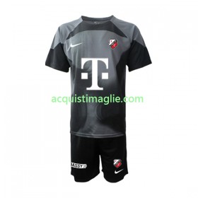 Divisa di Calcio FC Utrecht Portiere Bambino Prima 2022/2023